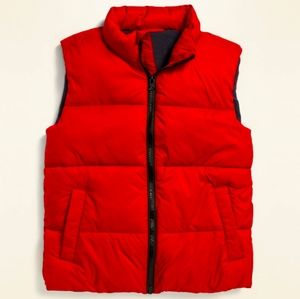 (SOLD) OLD NAVY- FrostvFree Puffer Vest- 5T- Red